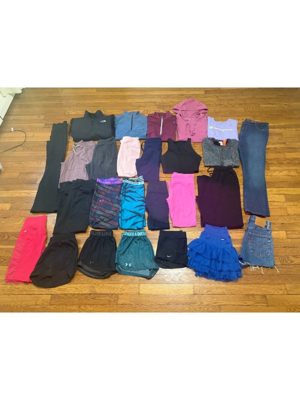 Girls Youth Size Large 14-16 Clothing Lot 26PCS! Pants Shorts Hoodies Tops More